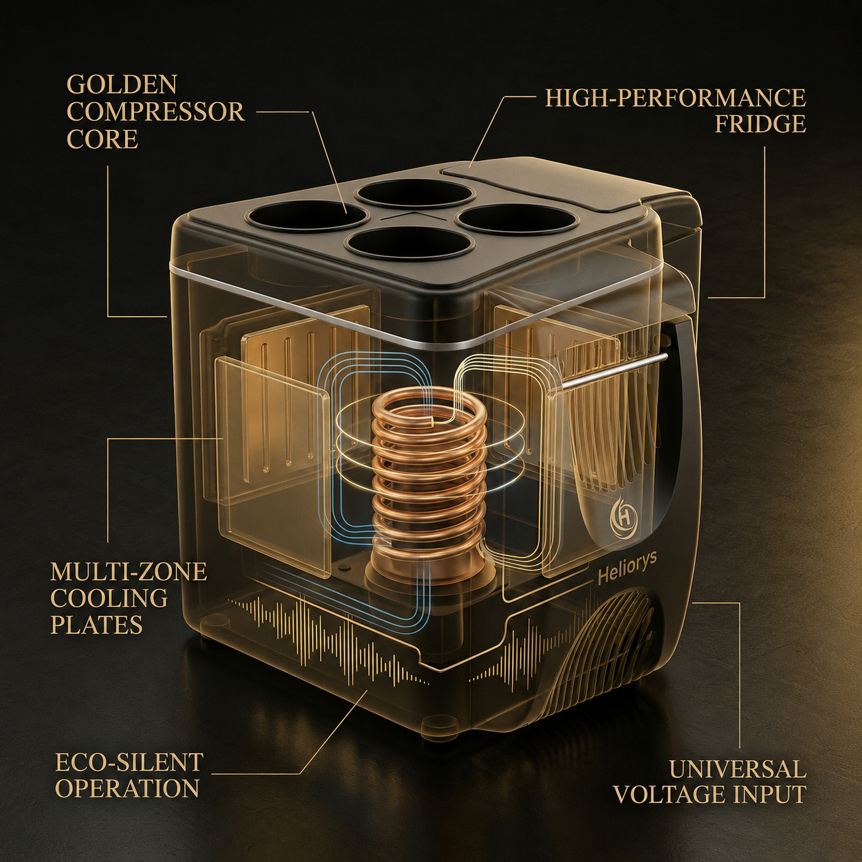 Thermal Chill Premium Mini Cooler